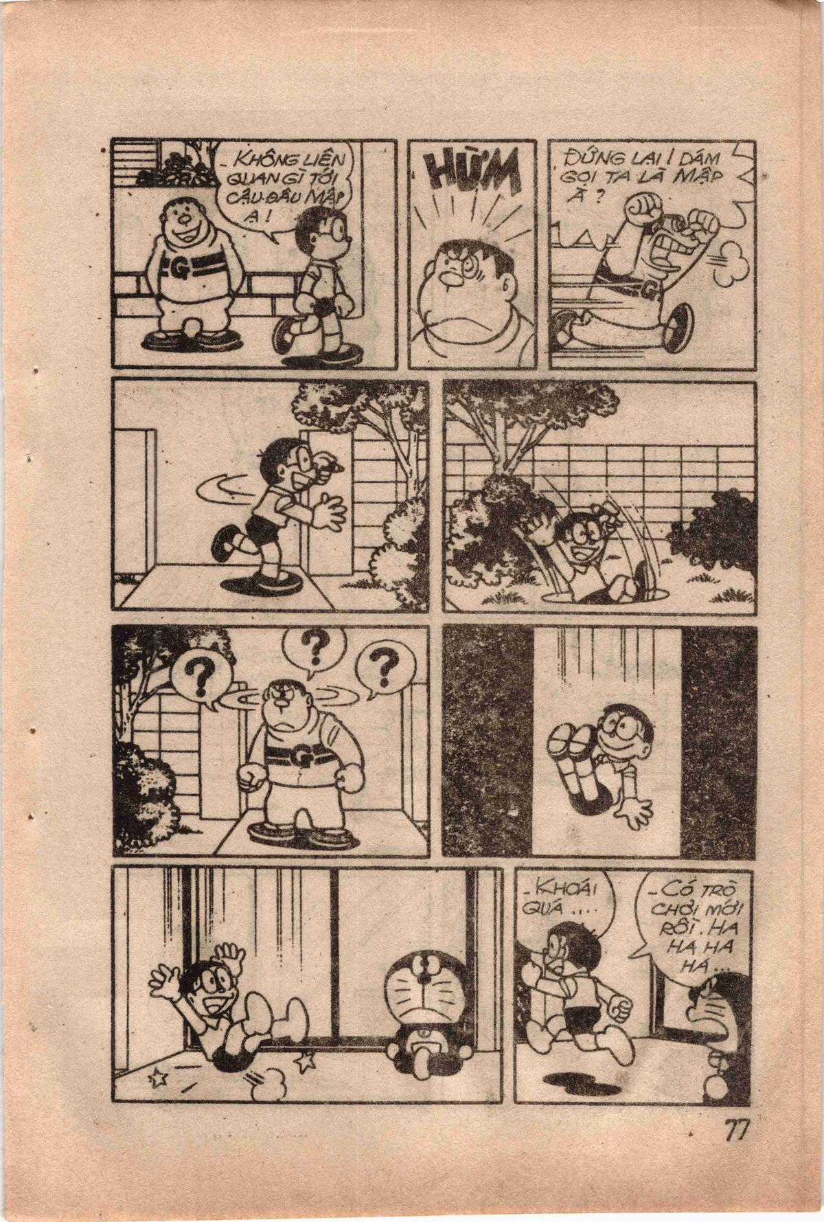 đôrêmon 78 truyện ngắn 1992 Chapter 10 trang 78