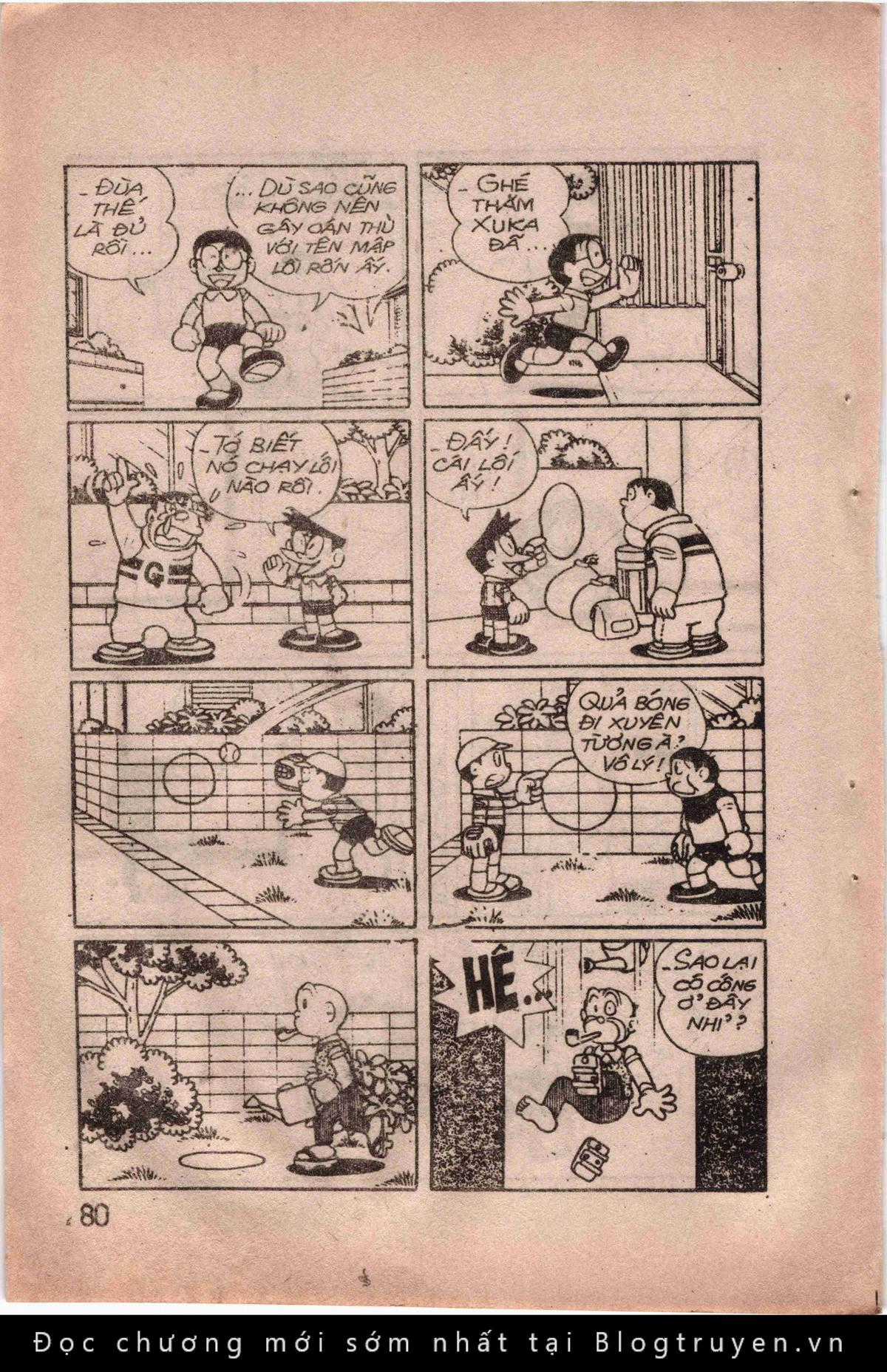 đôrêmon 78 truyện ngắn 1992 Chapter 10 trang 81