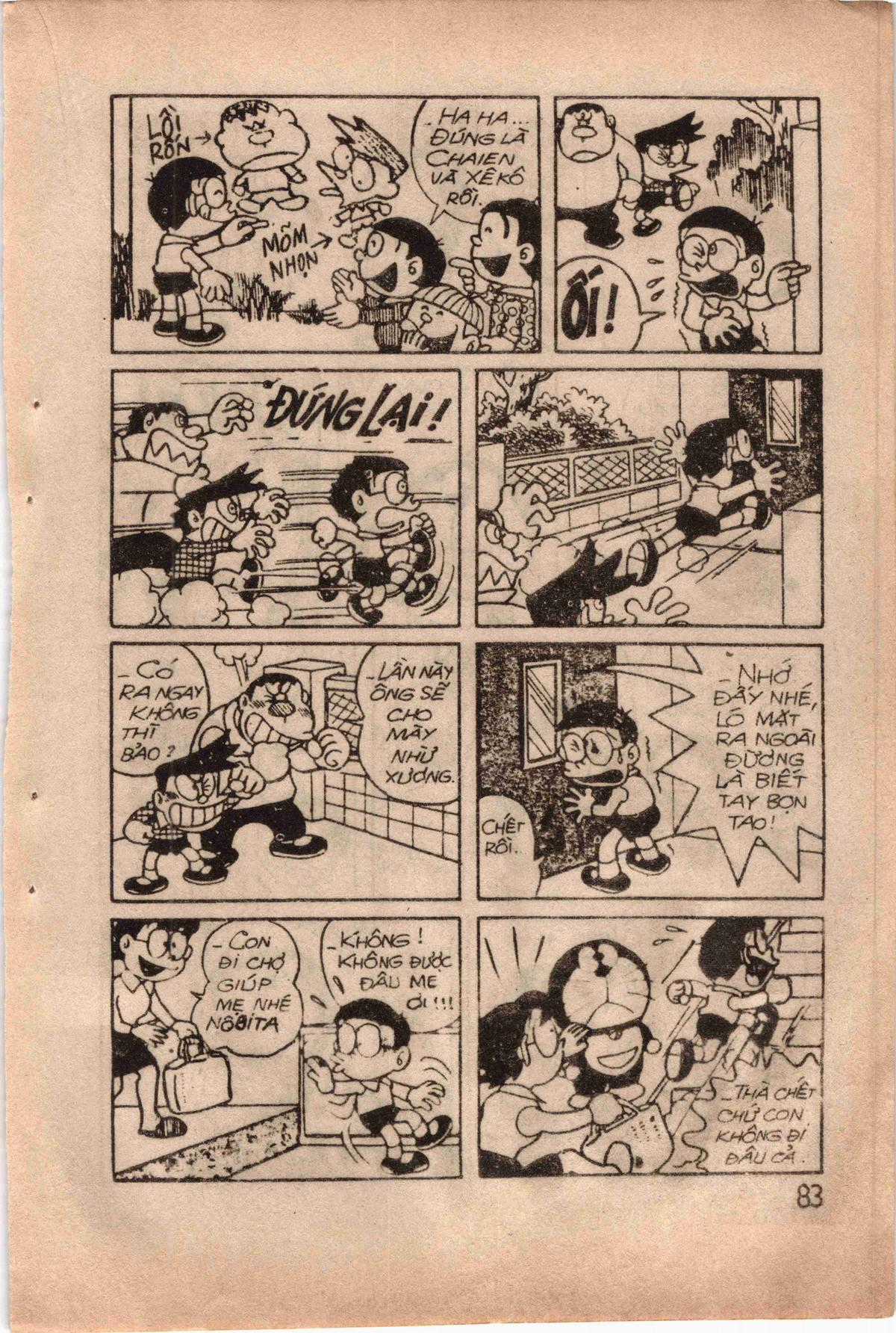 đôrêmon 78 truyện ngắn 1992 Chapter 10 trang 84