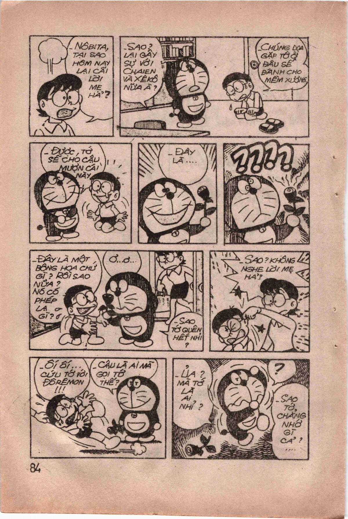 đôrêmon 78 truyện ngắn 1992 Chapter 10 trang 85