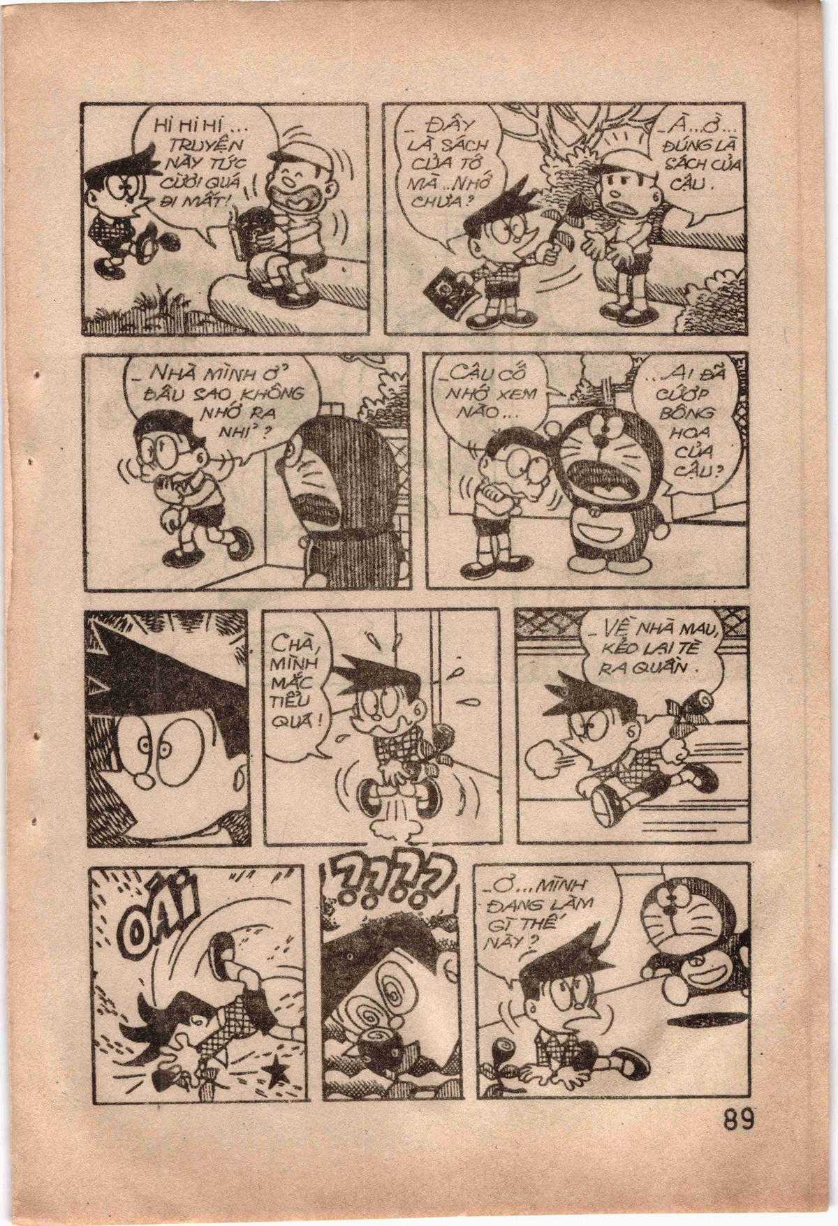 đôrêmon 78 truyện ngắn 1992 Chapter 10 trang 90