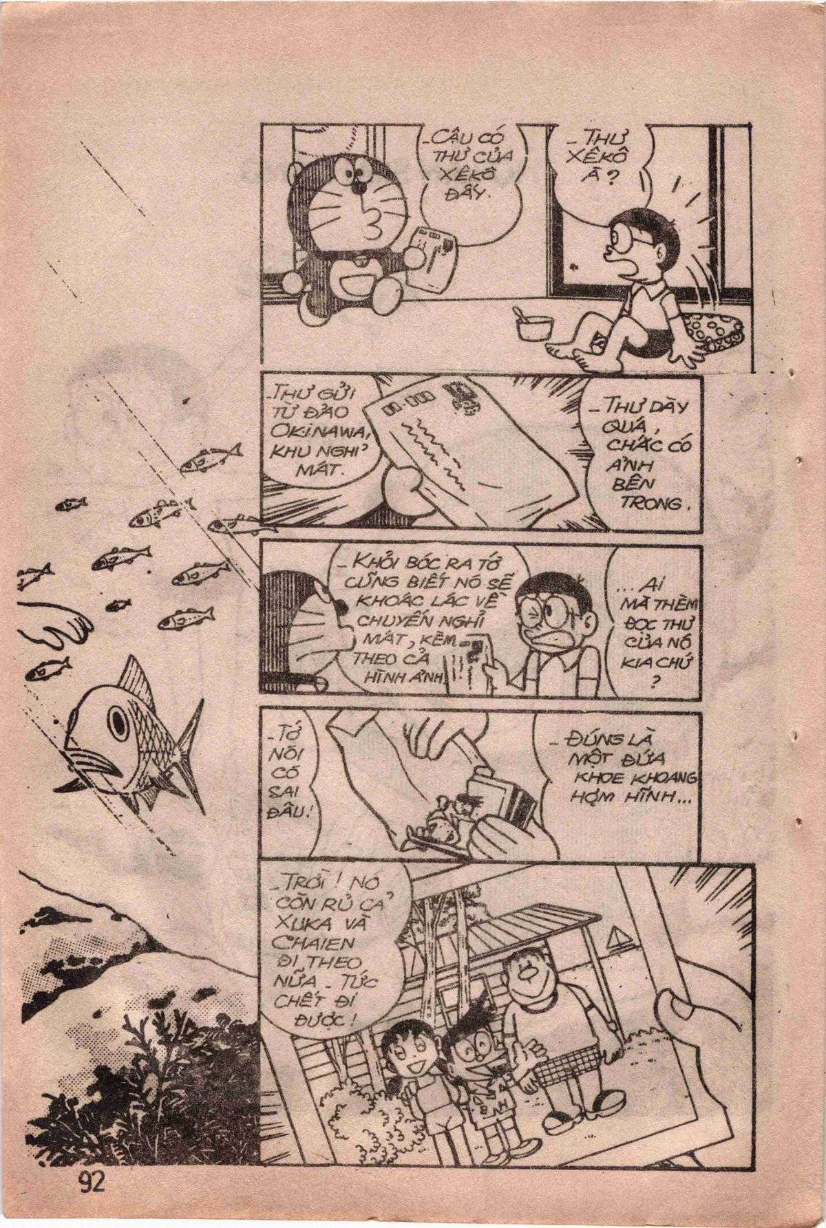 đôrêmon 78 truyện ngắn 1992 Chapter 10 trang 93