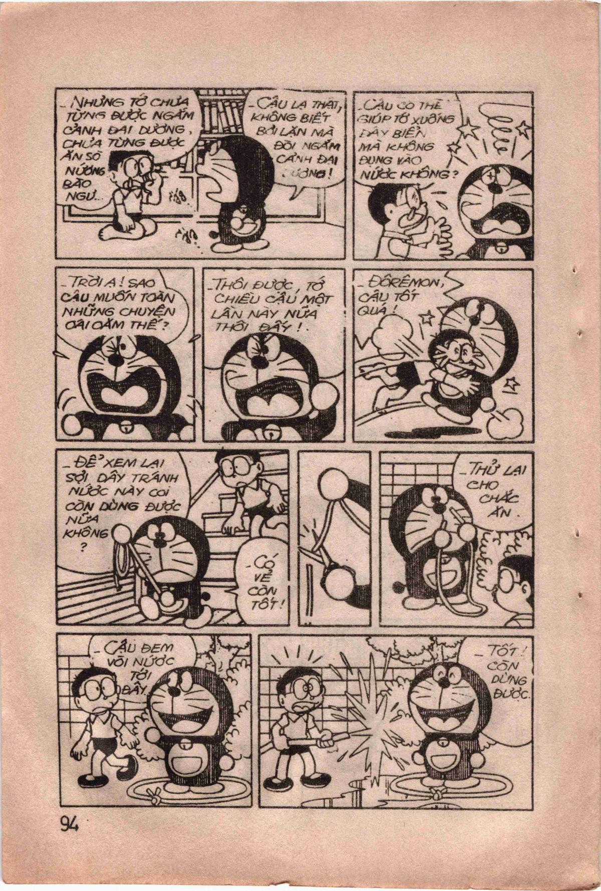 đôrêmon 78 truyện ngắn 1992 Chapter 10 trang 95