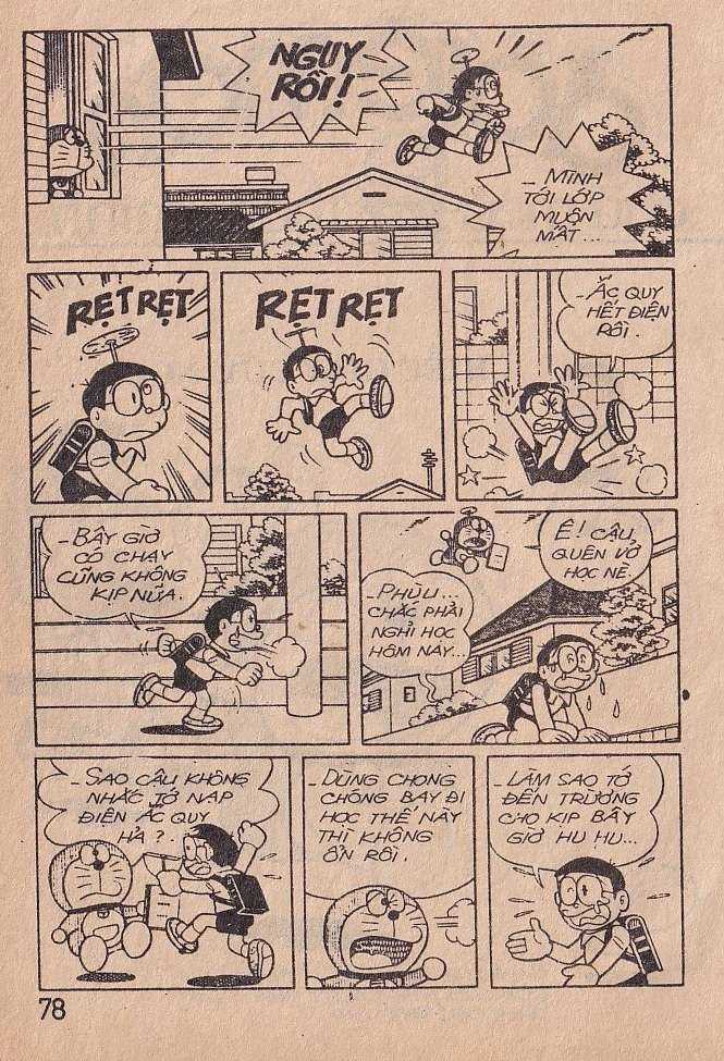 đôrêmon 78 truyện ngắn 1992 Chapter 2 trang 79