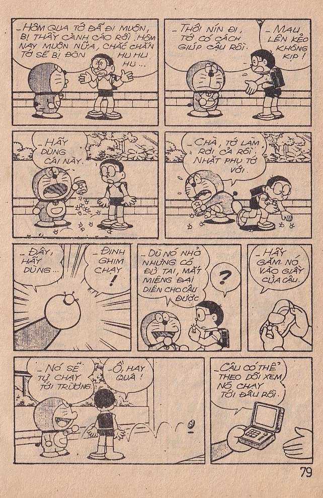 đôrêmon 78 truyện ngắn 1992 Chapter 2 trang 80