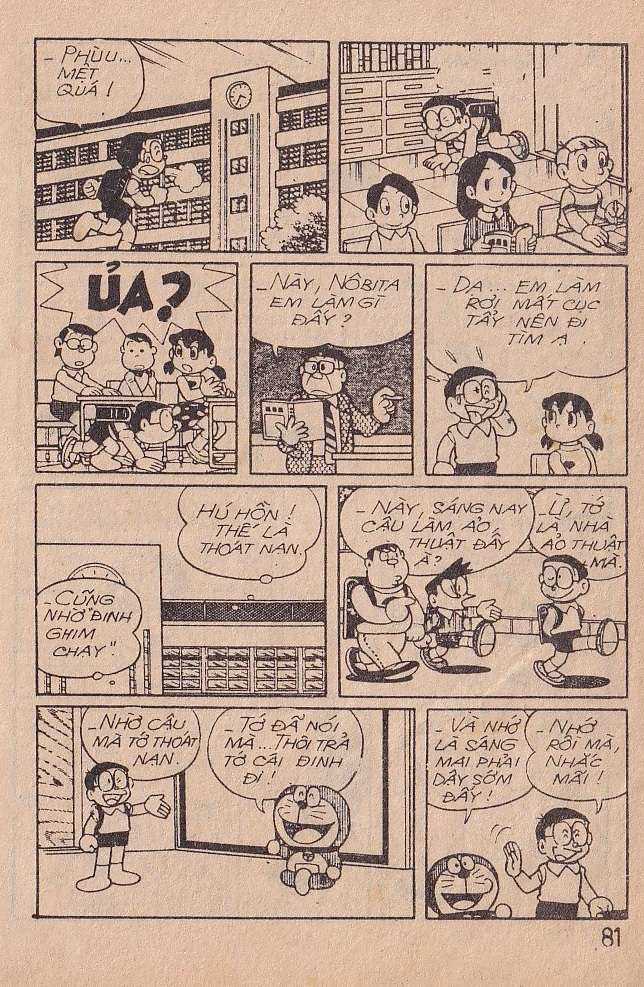 đôrêmon 78 truyện ngắn 1992 Chapter 2 trang 82