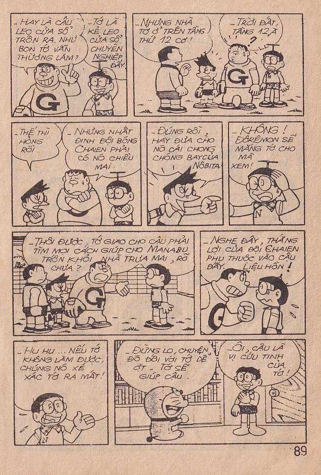 đôrêmon 78 truyện ngắn 1992 Chapter 2 trang 90