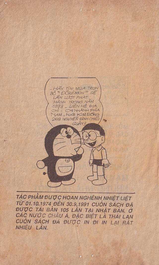 đôrêmon 78 truyện ngắn 1992 Chapter 3 trang 109