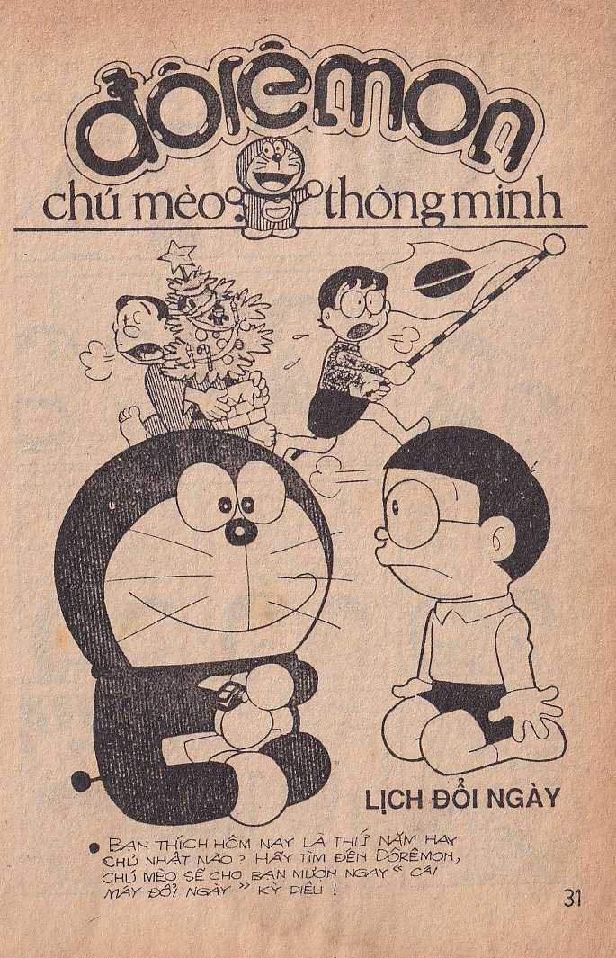 đôrêmon 78 truyện ngắn 1992 Chapter 3 trang 32