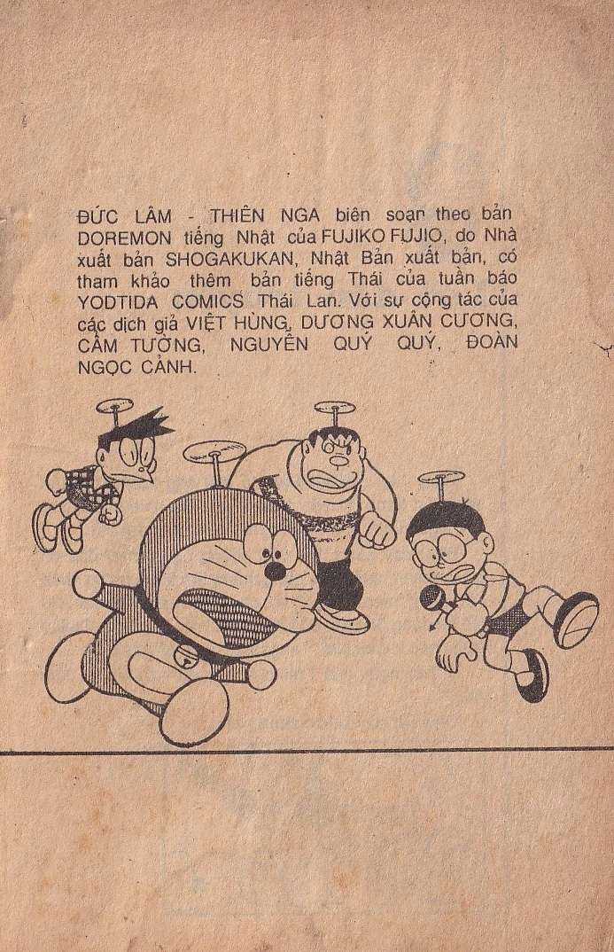 đôrêmon 78 truyện ngắn 1992 Chapter 3 trang 4