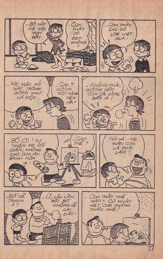 đôrêmon 78 truyện ngắn 1992 Chapter 3 trang 78