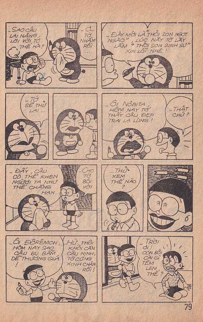 đôrêmon 78 truyện ngắn 1992 Chapter 3 trang 80