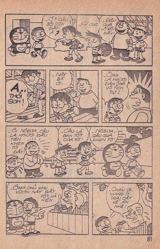 đôrêmon 78 truyện ngắn 1992 Chapter 3 trang 82