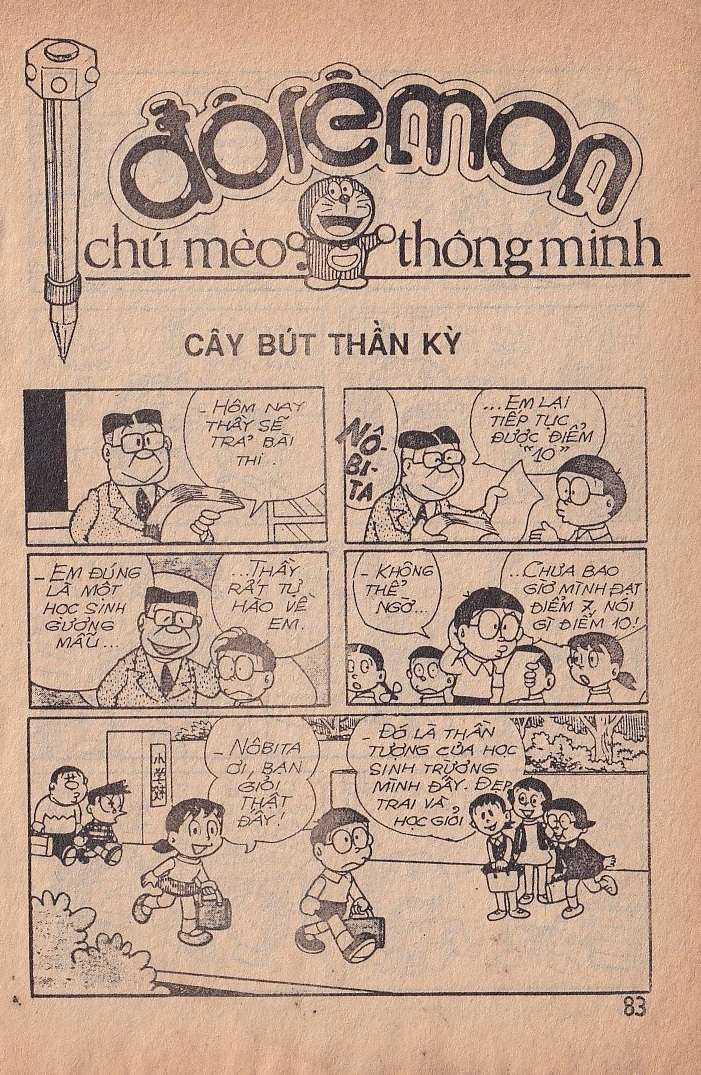 đôrêmon 78 truyện ngắn 1992 Chapter 3 trang 84