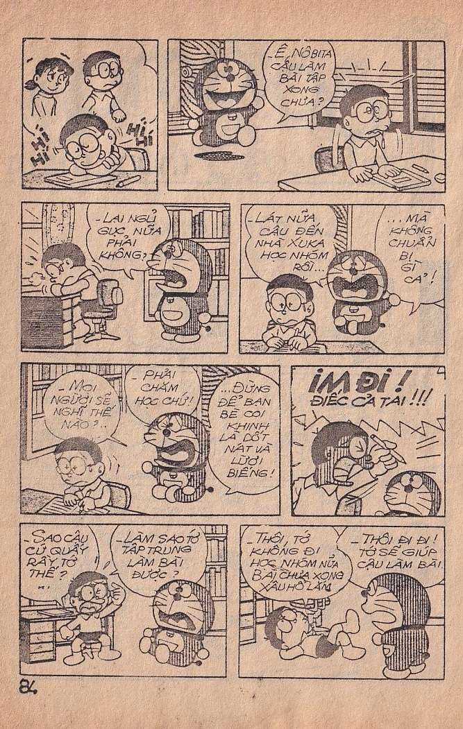 đôrêmon 78 truyện ngắn 1992 Chapter 3 trang 85