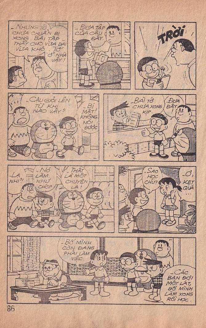 đôrêmon 78 truyện ngắn 1992 Chapter 3 trang 87