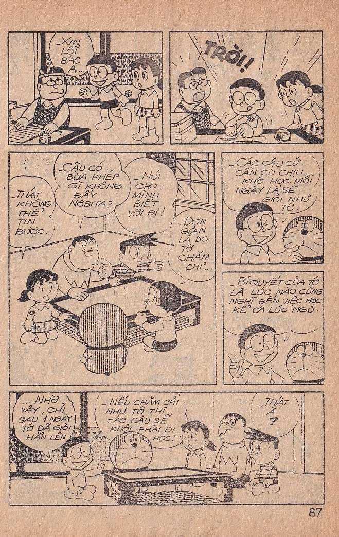 đôrêmon 78 truyện ngắn 1992 Chapter 3 trang 88