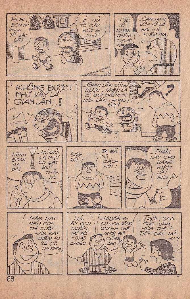 đôrêmon 78 truyện ngắn 1992 Chapter 3 trang 89