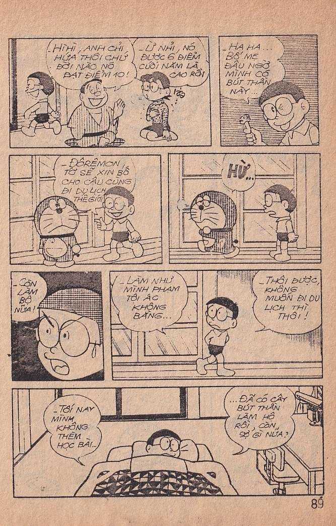 đôrêmon 78 truyện ngắn 1992 Chapter 3 trang 90