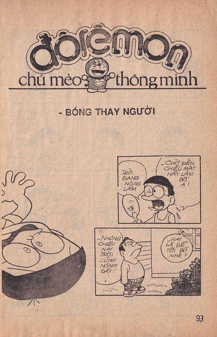 đôrêmon 78 truyện ngắn 1992 Chapter 3 trang 94