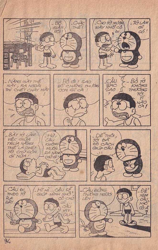 đôrêmon 78 truyện ngắn 1992 Chapter 3 trang 95