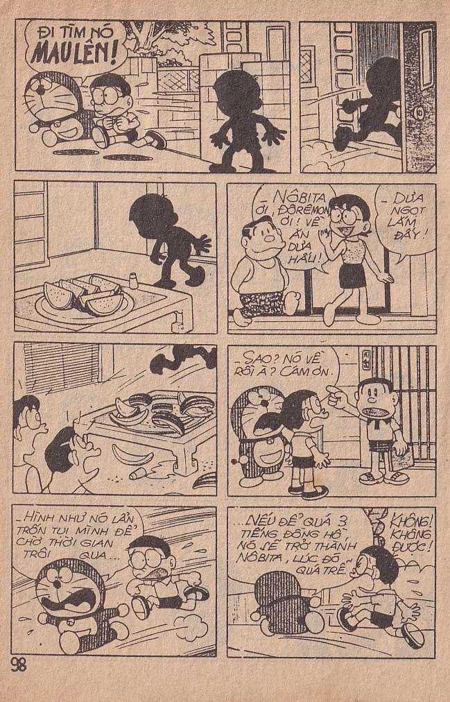 đôrêmon 78 truyện ngắn 1992 Chapter 3 trang 99