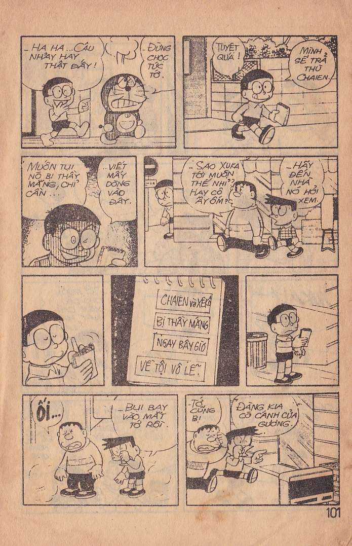 đôrêmon 78 truyện ngắn 1992 Chapter 4 trang 102