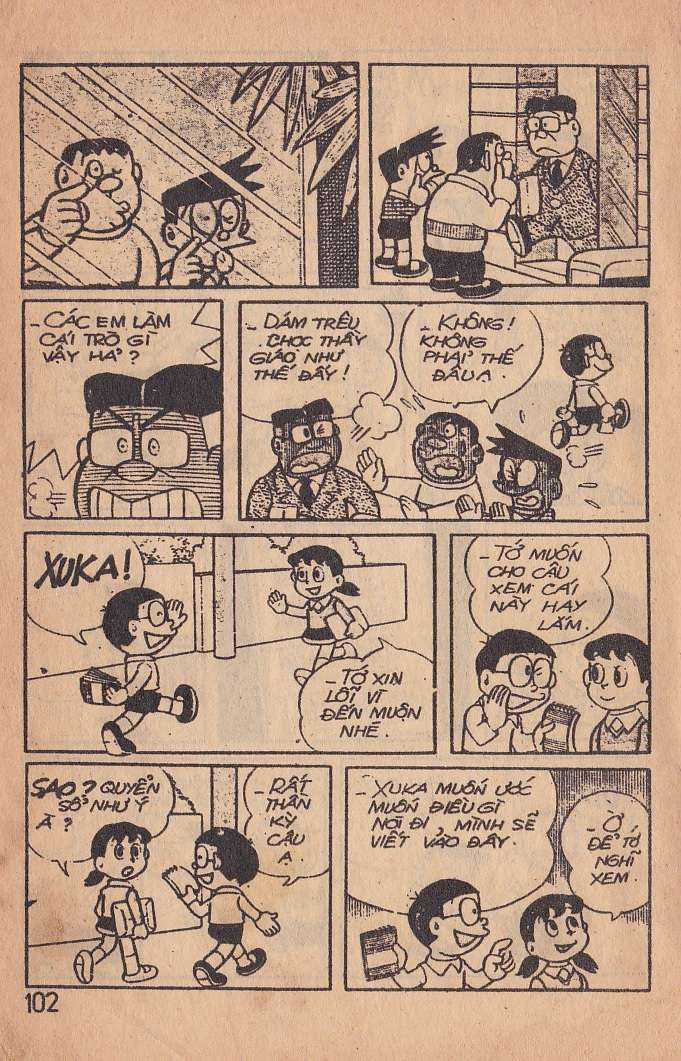 đôrêmon 78 truyện ngắn 1992 Chapter 4 trang 103