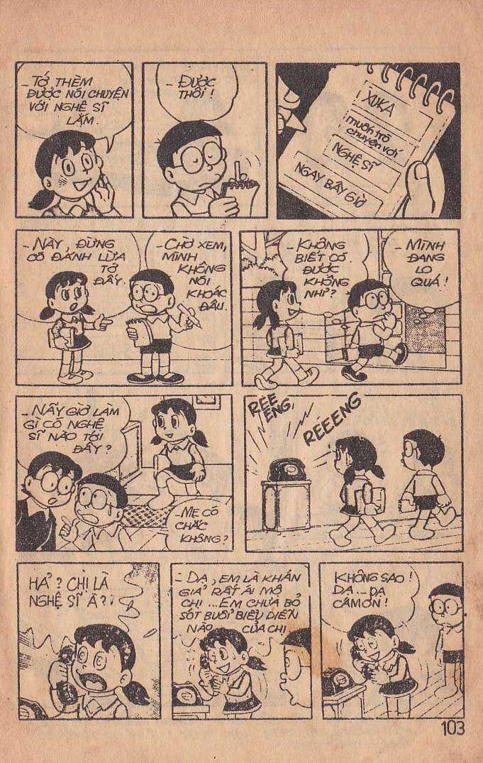 đôrêmon 78 truyện ngắn 1992 Chapter 4 trang 104