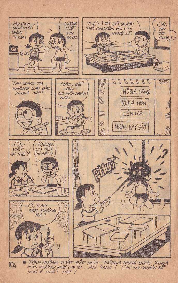 đôrêmon 78 truyện ngắn 1992 Chapter 4 trang 105