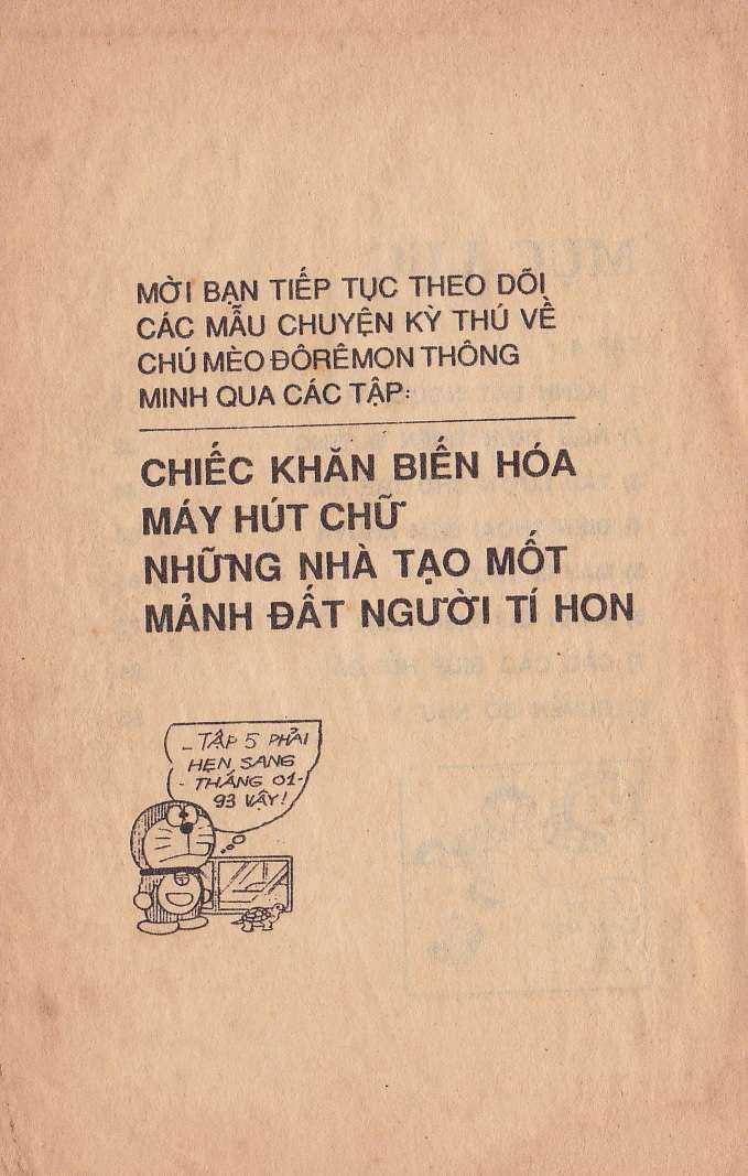 đôrêmon 78 truyện ngắn 1992 Chapter 4 trang 107