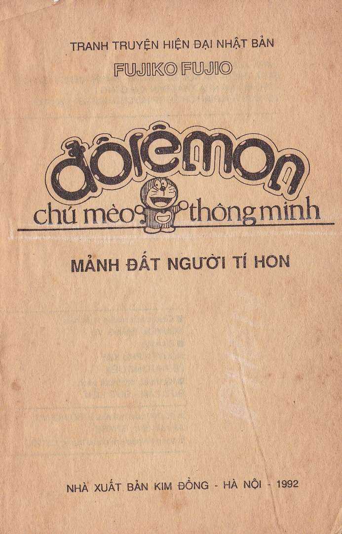 đôrêmon 78 truyện ngắn 1992 Chapter 4 trang 2