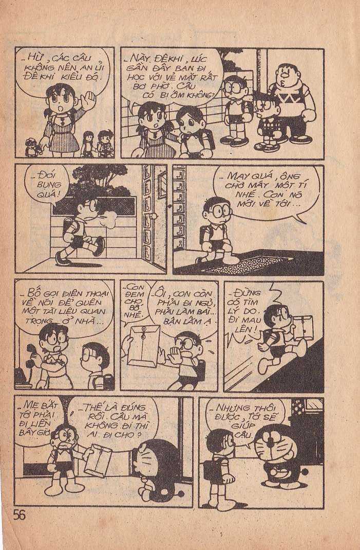 đôrêmon 78 truyện ngắn 1992 Chapter 4 trang 57