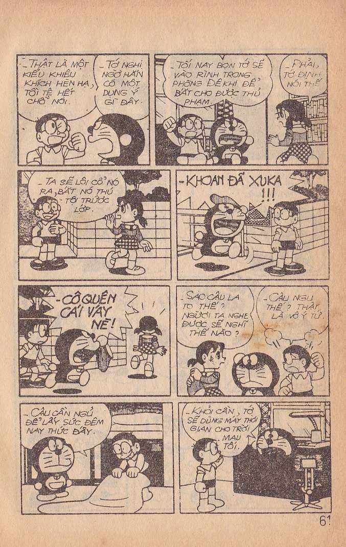 đôrêmon 78 truyện ngắn 1992 Chapter 4 trang 62