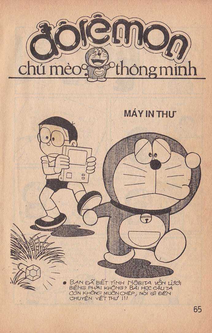 đôrêmon 78 truyện ngắn 1992 Chapter 4 trang 66