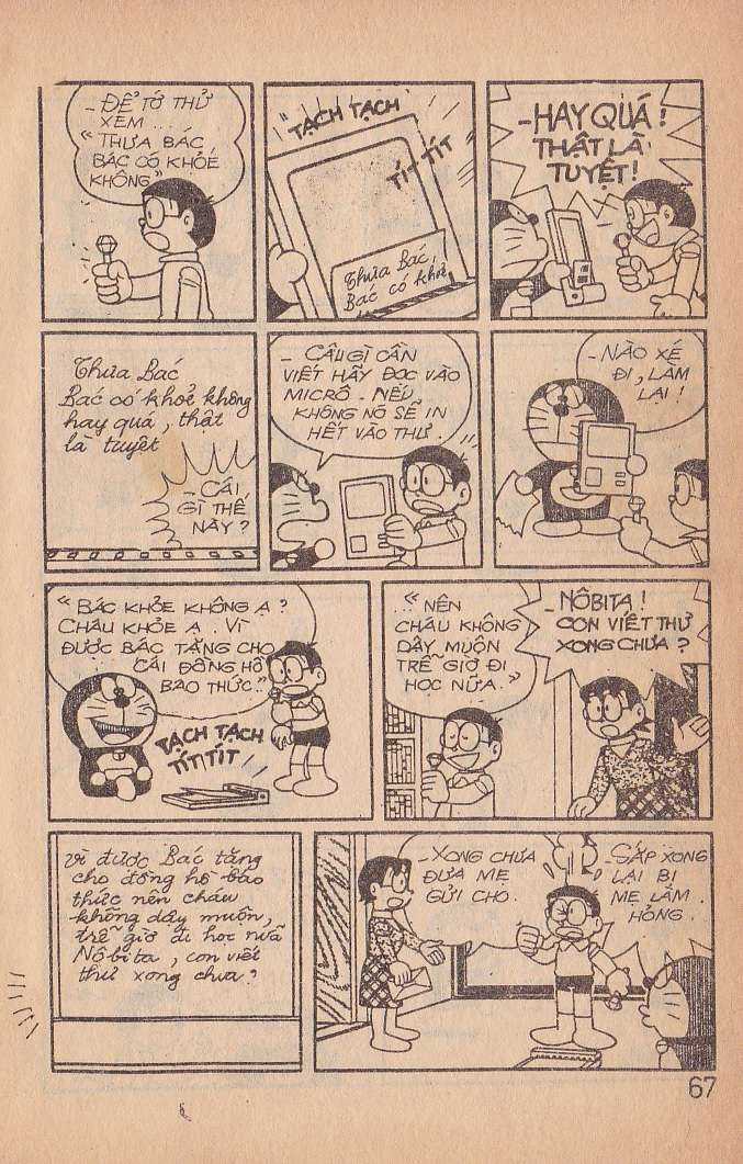 đôrêmon 78 truyện ngắn 1992 Chapter 4 trang 68