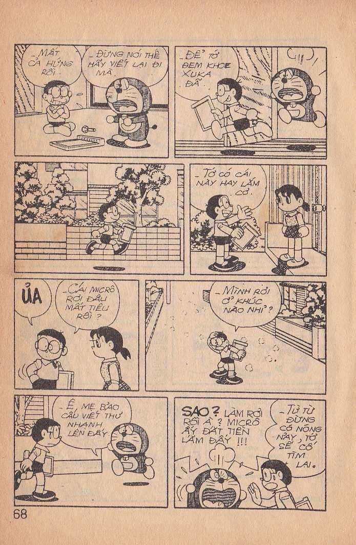 đôrêmon 78 truyện ngắn 1992 Chapter 4 trang 69