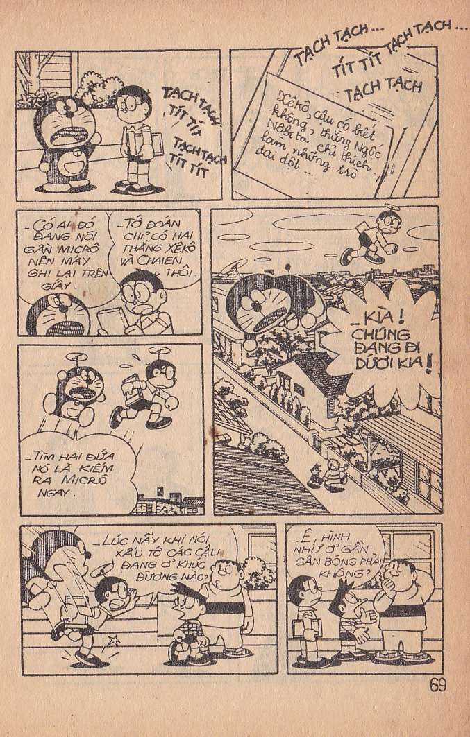 đôrêmon 78 truyện ngắn 1992 Chapter 4 trang 70