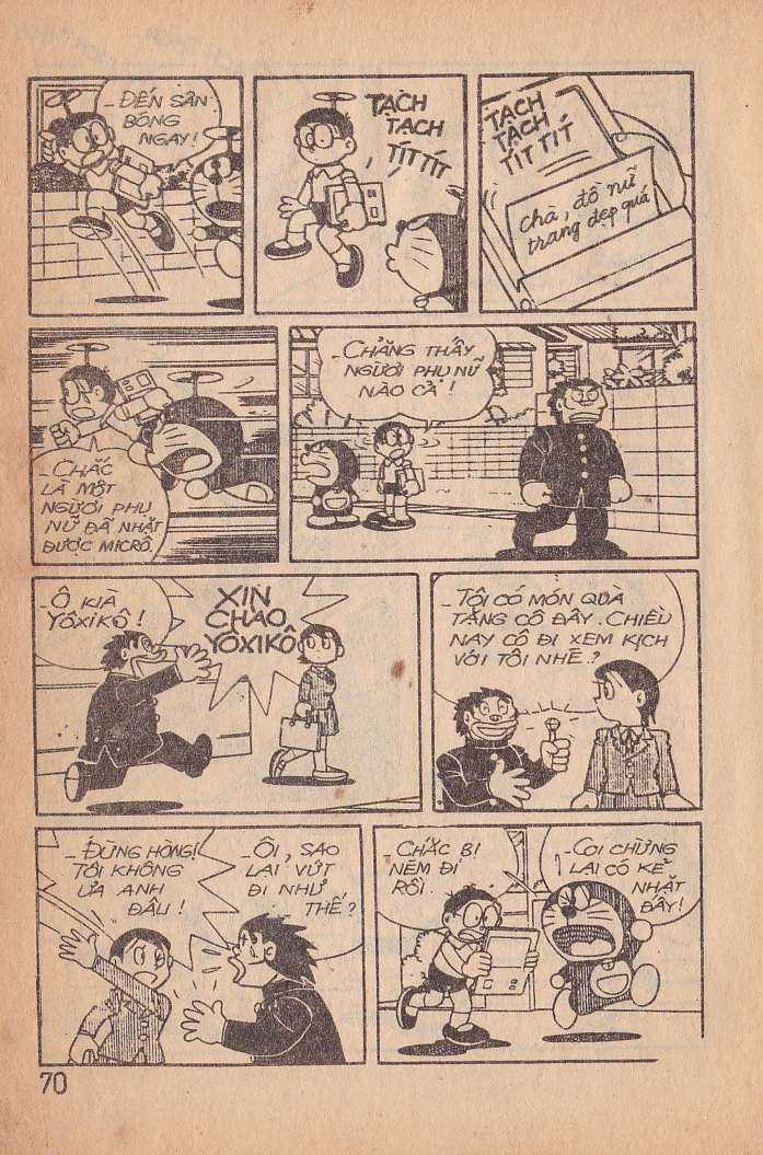 đôrêmon 78 truyện ngắn 1992 Chapter 4 trang 71