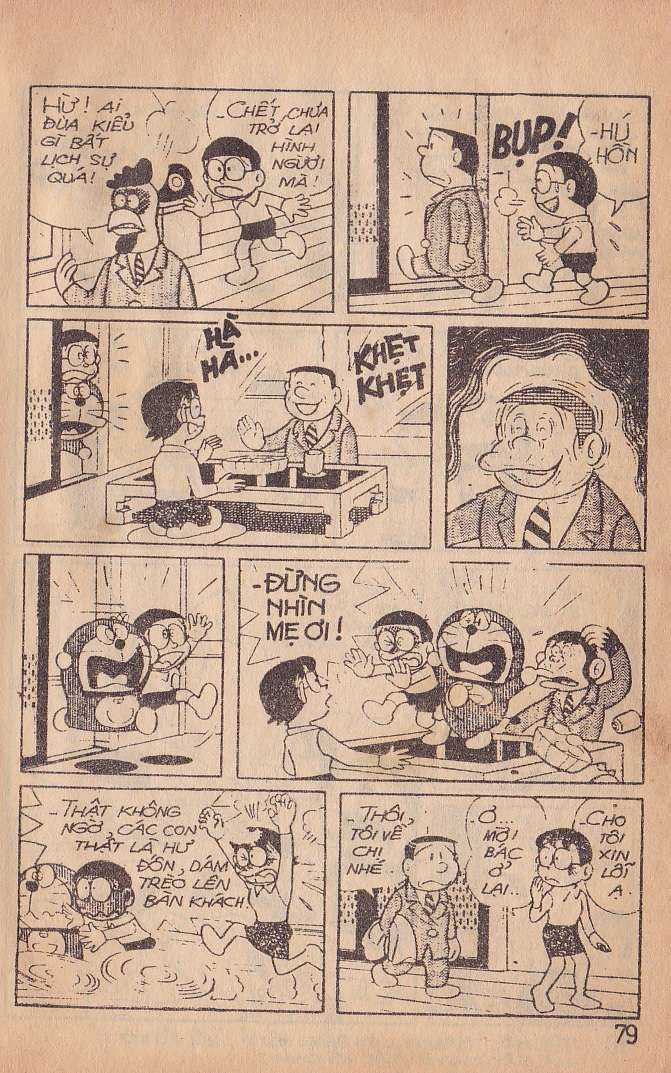 đôrêmon 78 truyện ngắn 1992 Chapter 4 trang 80