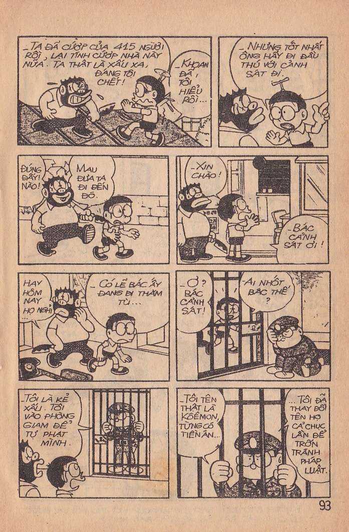 đôrêmon 78 truyện ngắn 1992 Chapter 4 trang 94