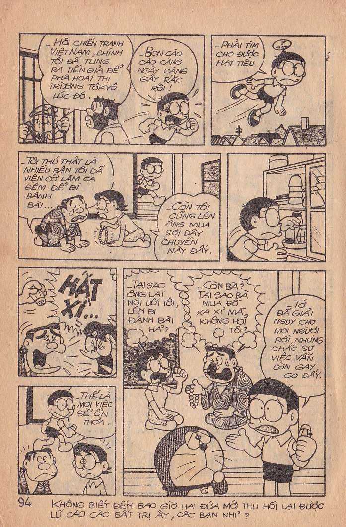 đôrêmon 78 truyện ngắn 1992 Chapter 4 trang 95