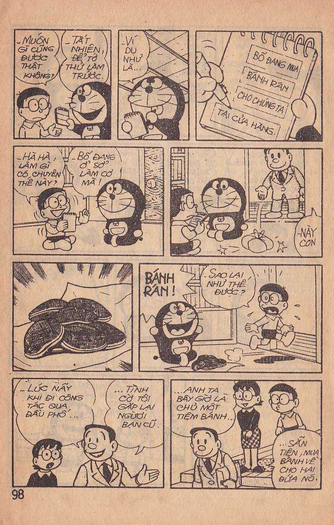 đôrêmon 78 truyện ngắn 1992 Chapter 4 trang 99