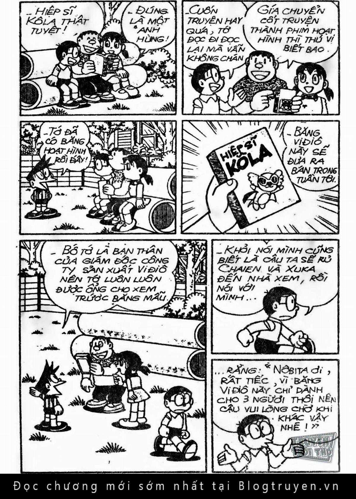 đôrêmon 78 truyện ngắn 1992 Chapter 6 trang 98