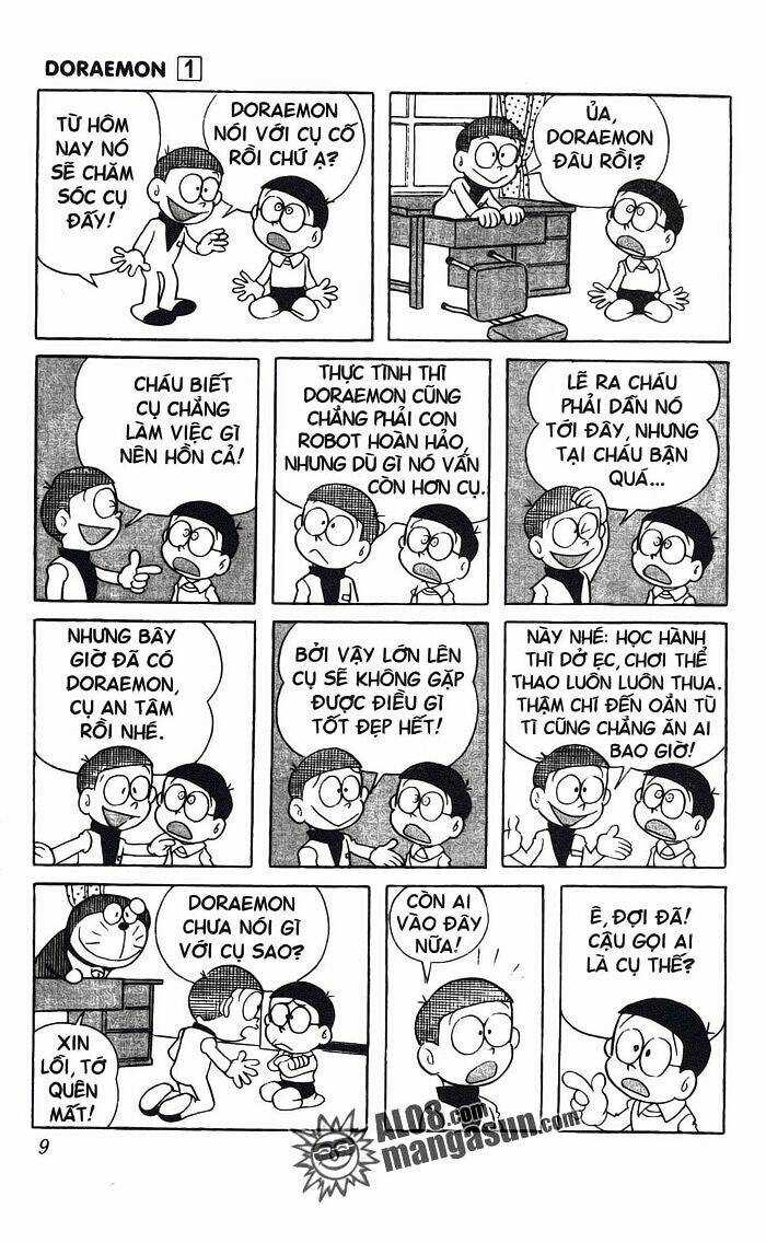 Doremon - Chú Mèo Máy Thông Minh Đến Từ Tương Lai Chapter 1 trang 8