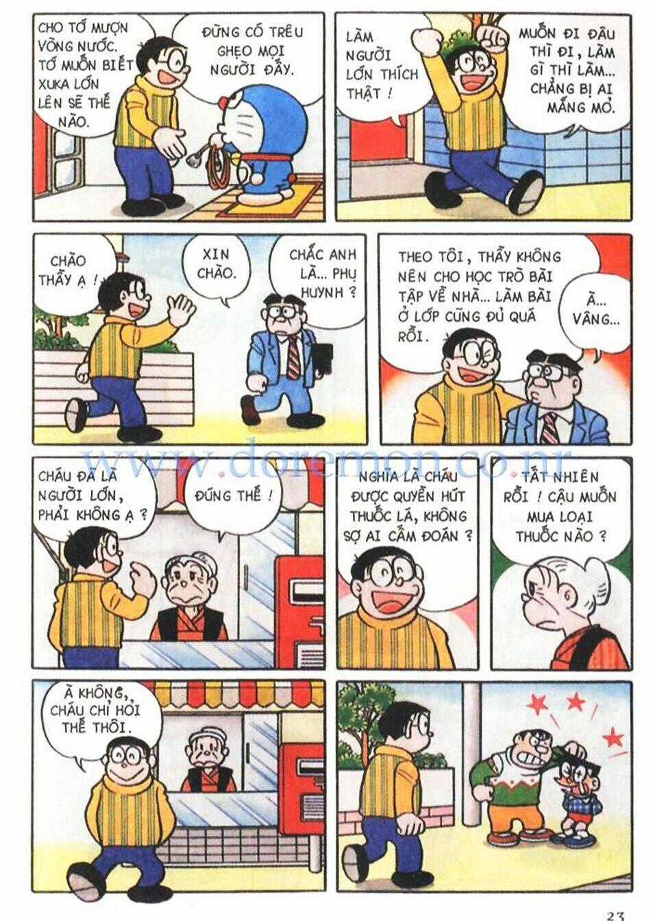Doremon Color Chapter 27 trang 10