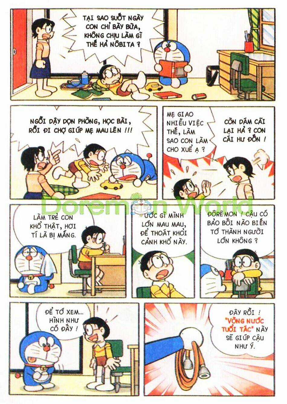 Doremon Color Chapter 27 trang 7