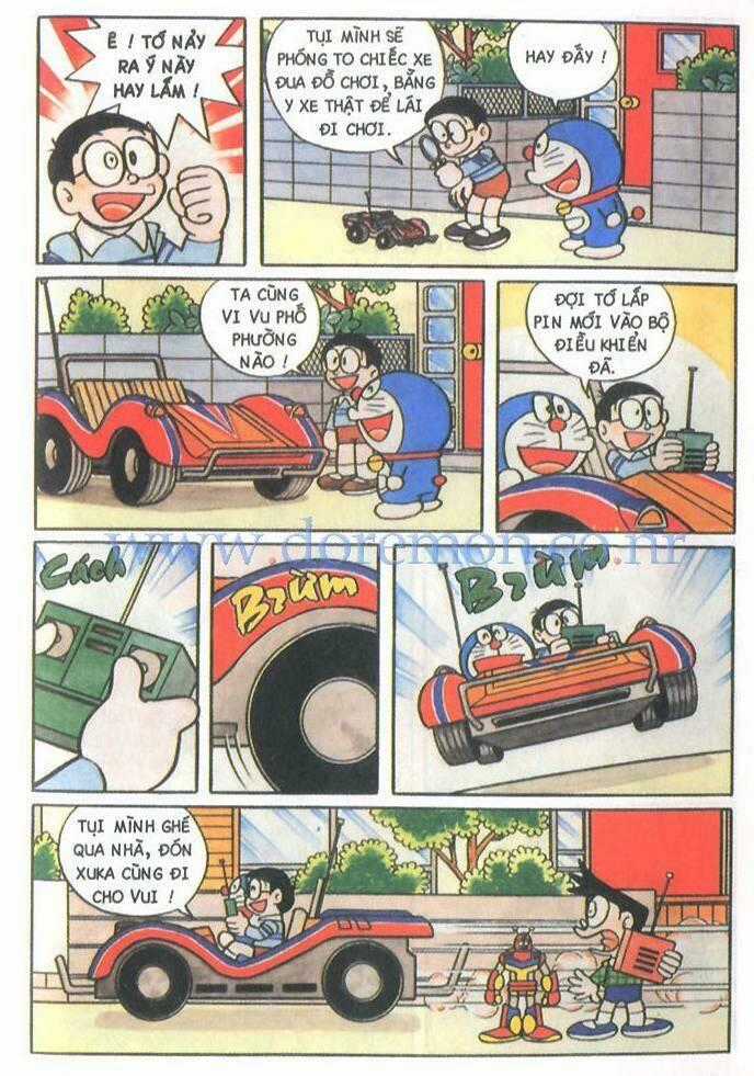 Doremon Color Chapter 9 trang 10
