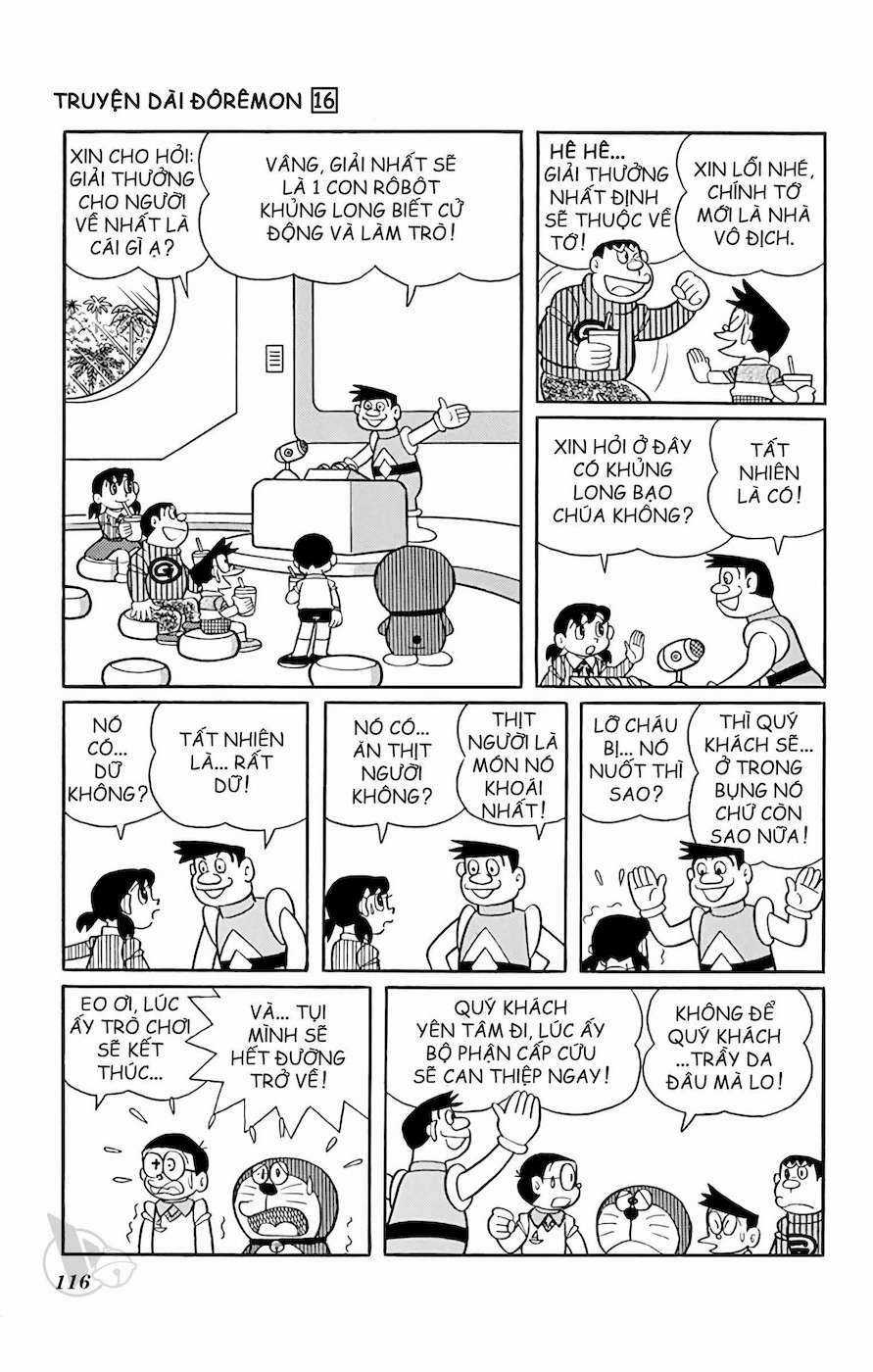 Đôrêmon Truyện Dài Chapter 16 trang 115