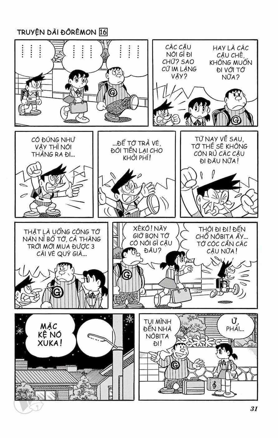 Đôrêmon Truyện Dài Chapter 16 trang 30